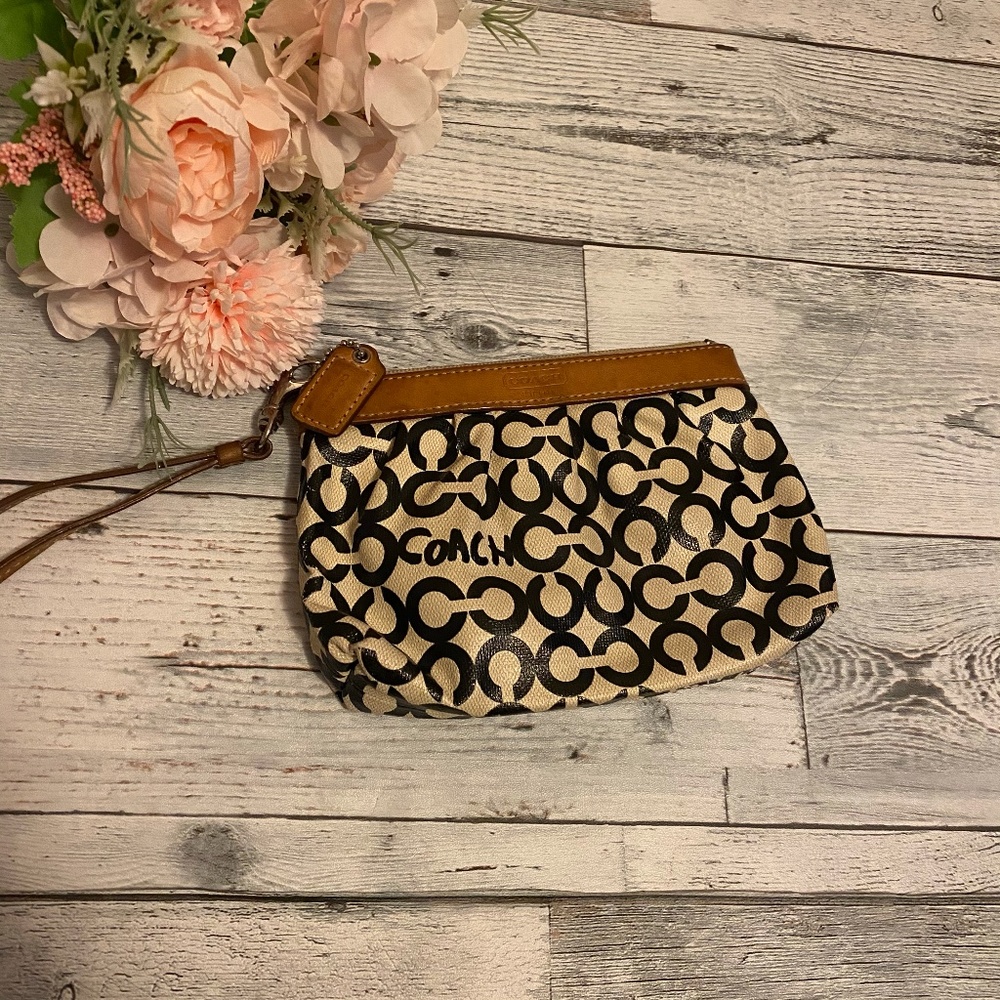 Vintage Coach Wristlet